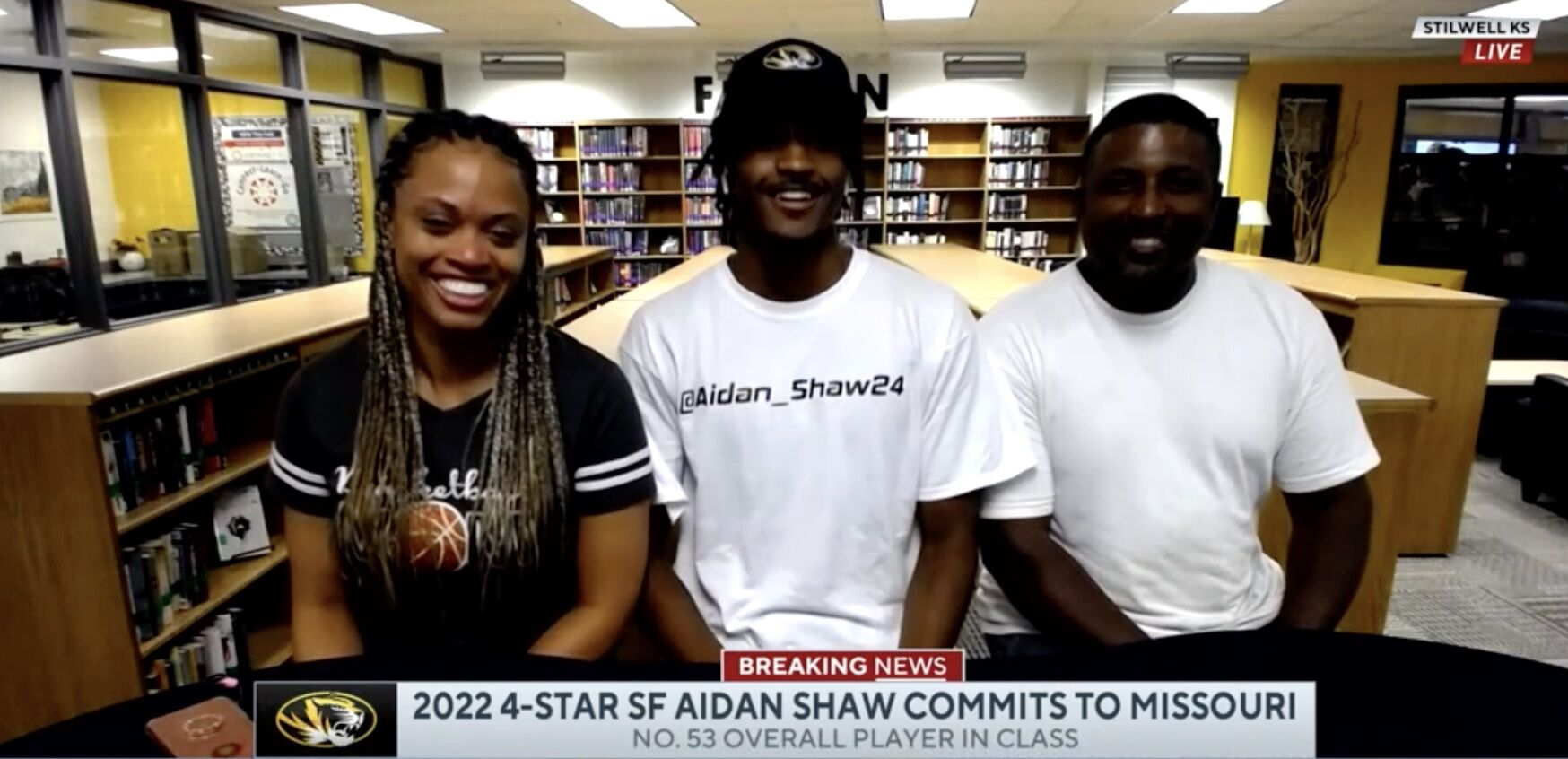 Aidan Shaw commits to Mizzou MBB